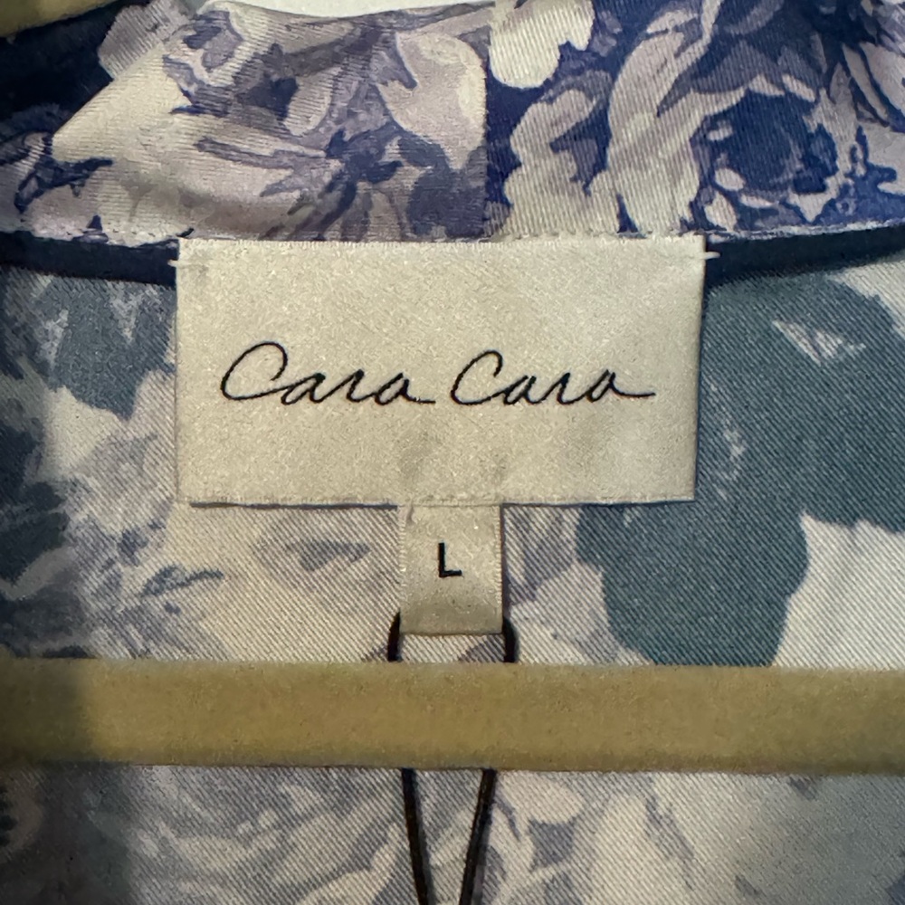 NWT CARA CARA SILK VENEZIA JACKET L - Picture 3 of 5